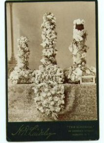Funeral Card Charles Chetham 1873 - 1889, Auburn New York